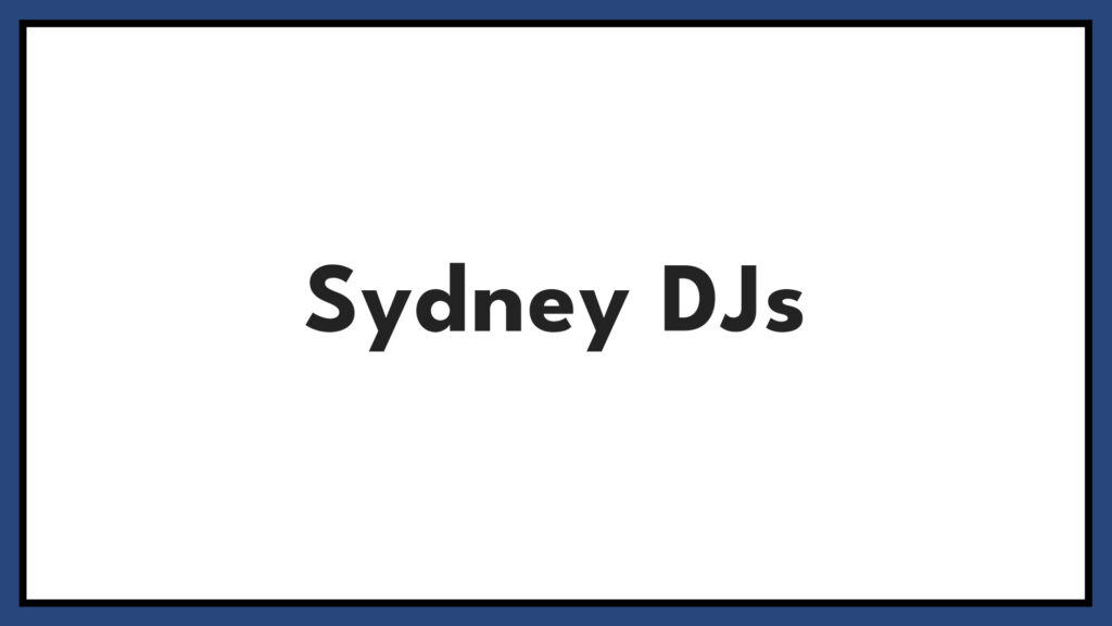sydney-djs
