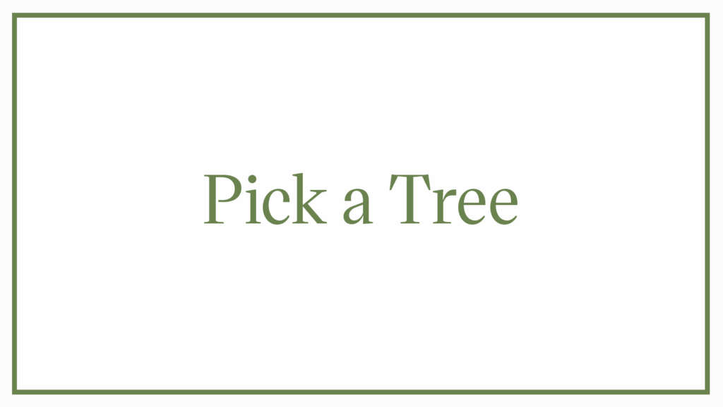 pick-a-tree